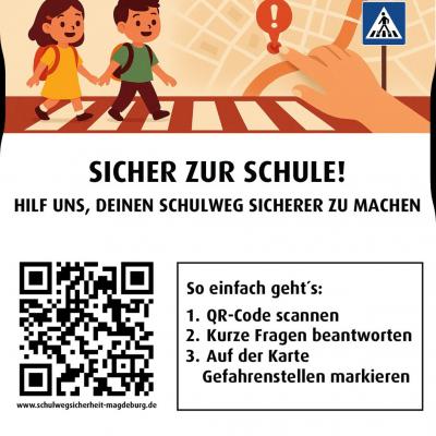 plakat schulweg