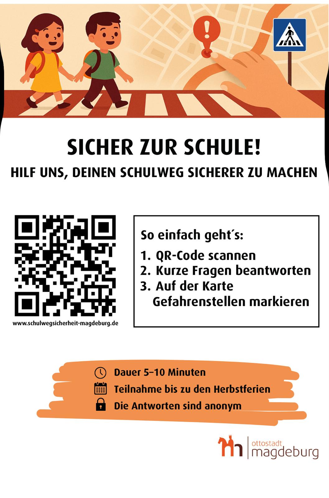 plakat schulweg